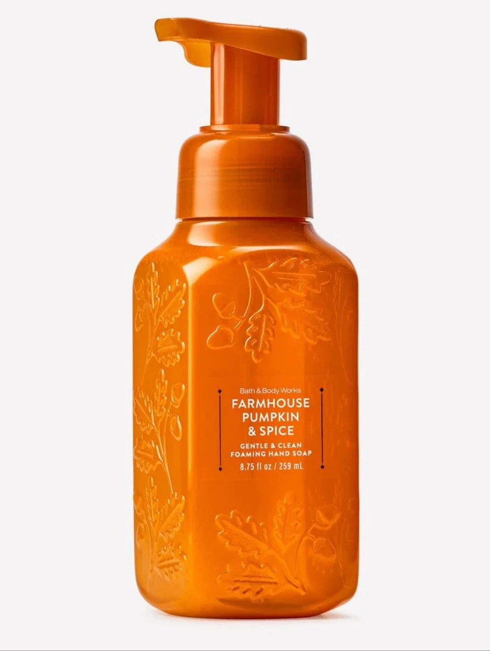 Bath & Body Works Orange Farmhouse Pumpkin & Spice Foaming Hand Soap